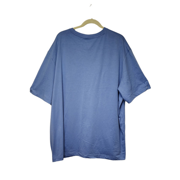 Cremieux Loungewear Blue Crewneck Stretch Short Sleeve T-Shirt 2XB - Picture 2 of 8